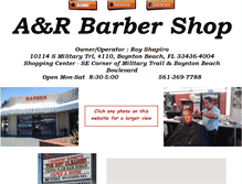 Tablet Screenshot of boyntonbarber.com